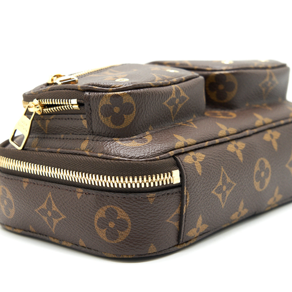 LOUIS VUITTON UTILITY CROSSBODY MONOGRAM CANVAS BAG
