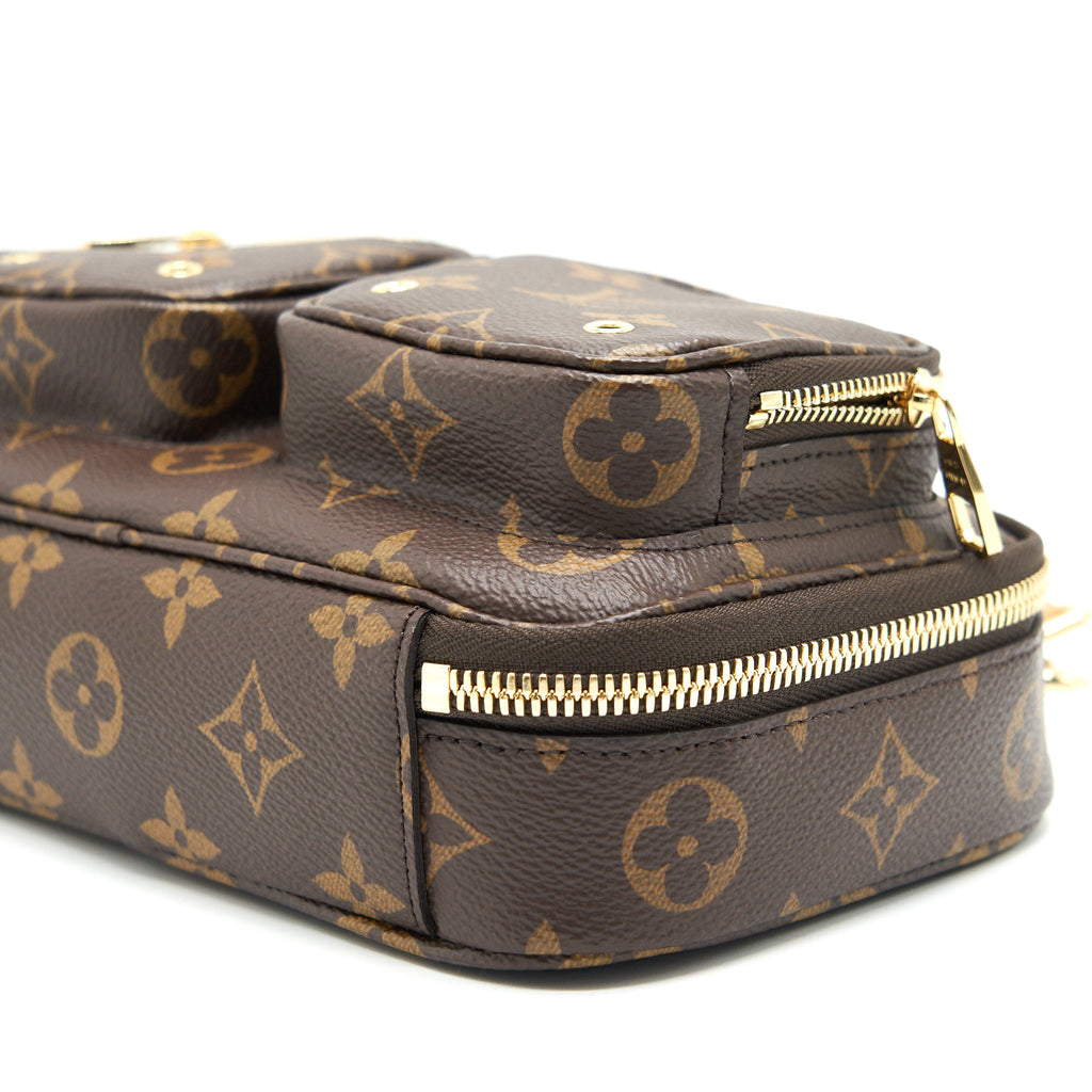 LOUIS VUITTON UTILITY CROSSBODY MONOGRAM CANVAS BAG