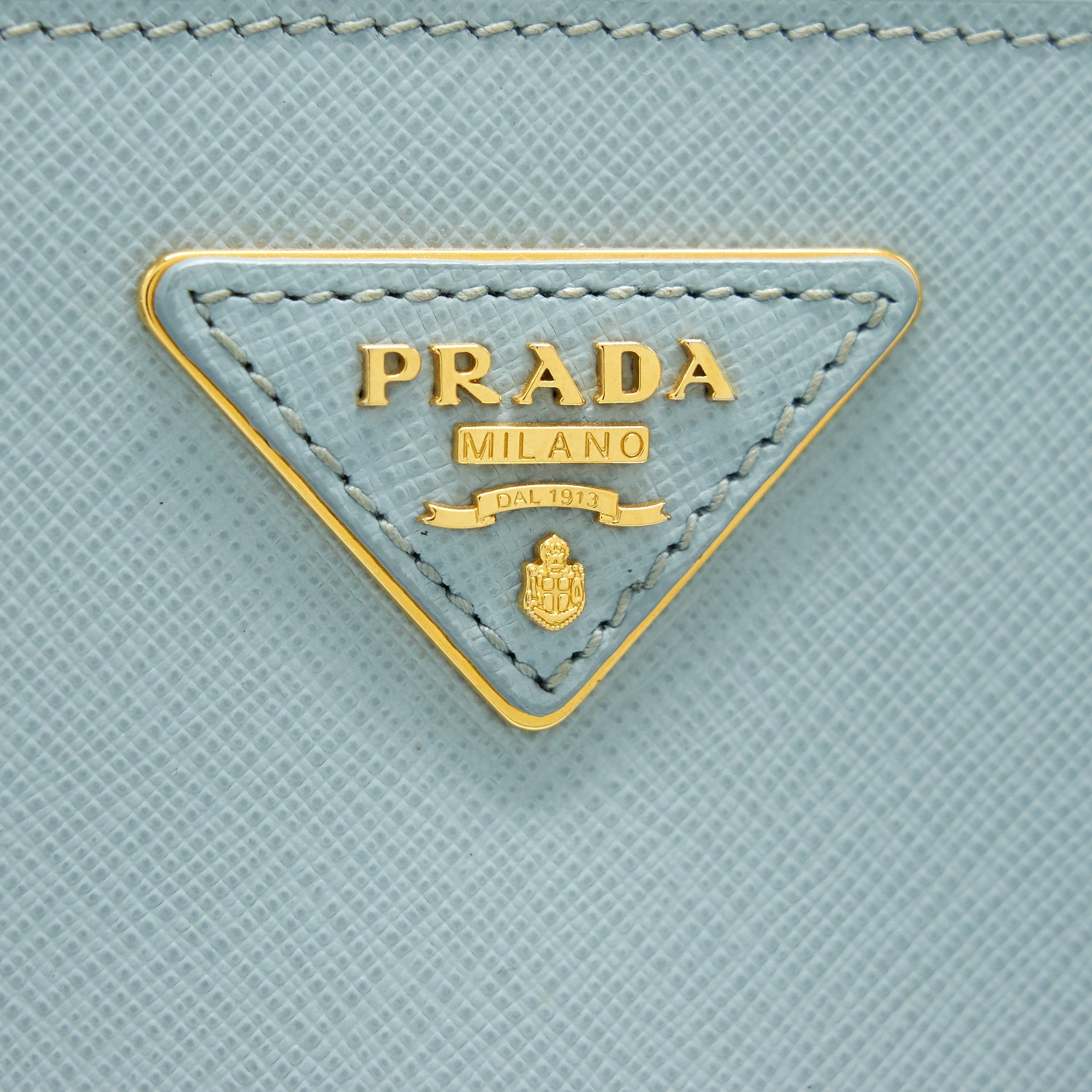 PRADA SAFFIANO TOTE BAG SKYBLUE