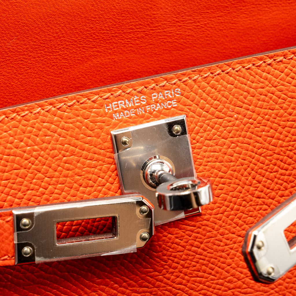 HERMES MINI KELLY II EPSOM CAPUCINES SHW