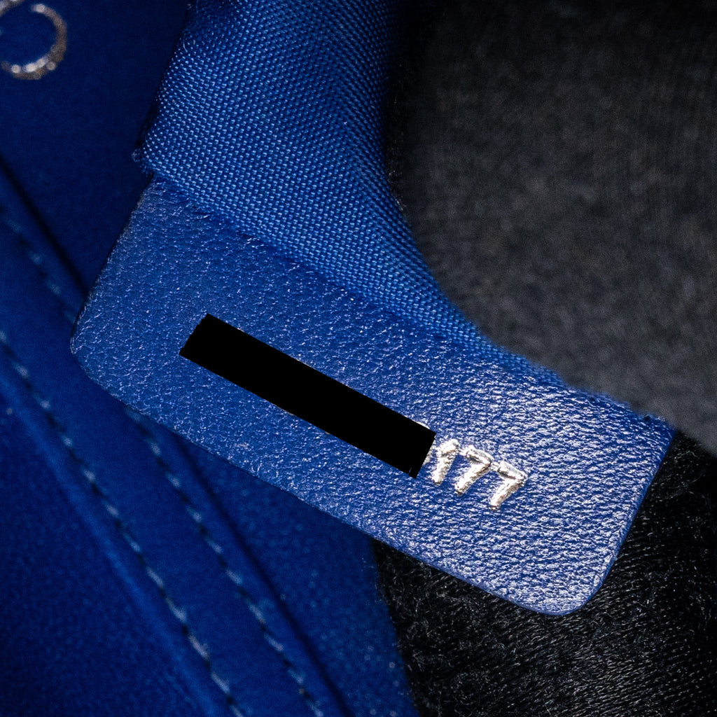 DIOR DIORAMA WALLET ON CHAIN LEATHER BLUE SHW