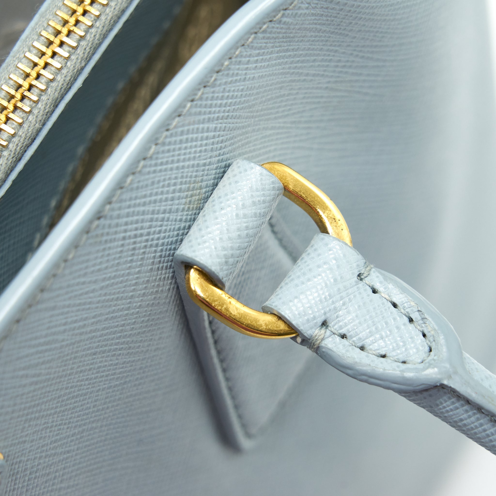 PRADA SAFFIANO TOTE BAG SKYBLUE
