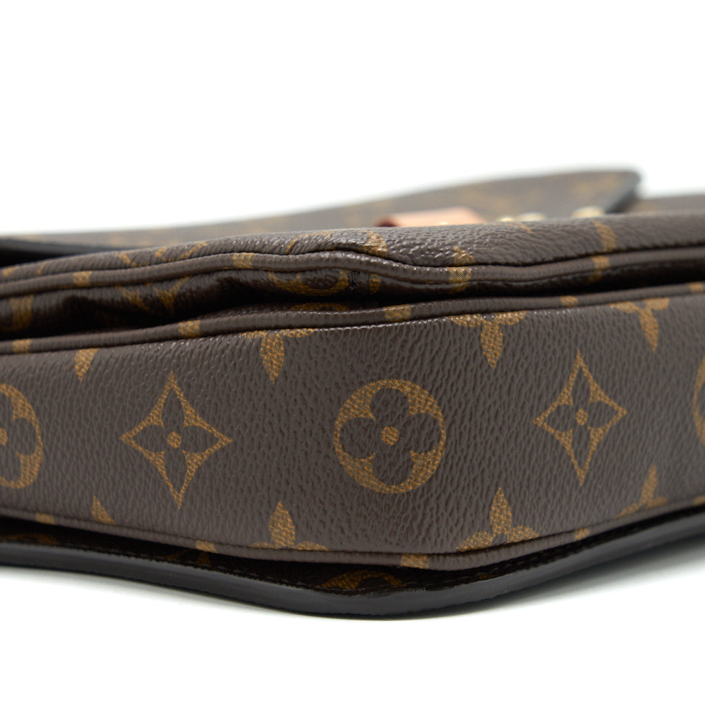 LOUIS VUITTON POCHETTE METIS MONOGRAM CANVAS GHW