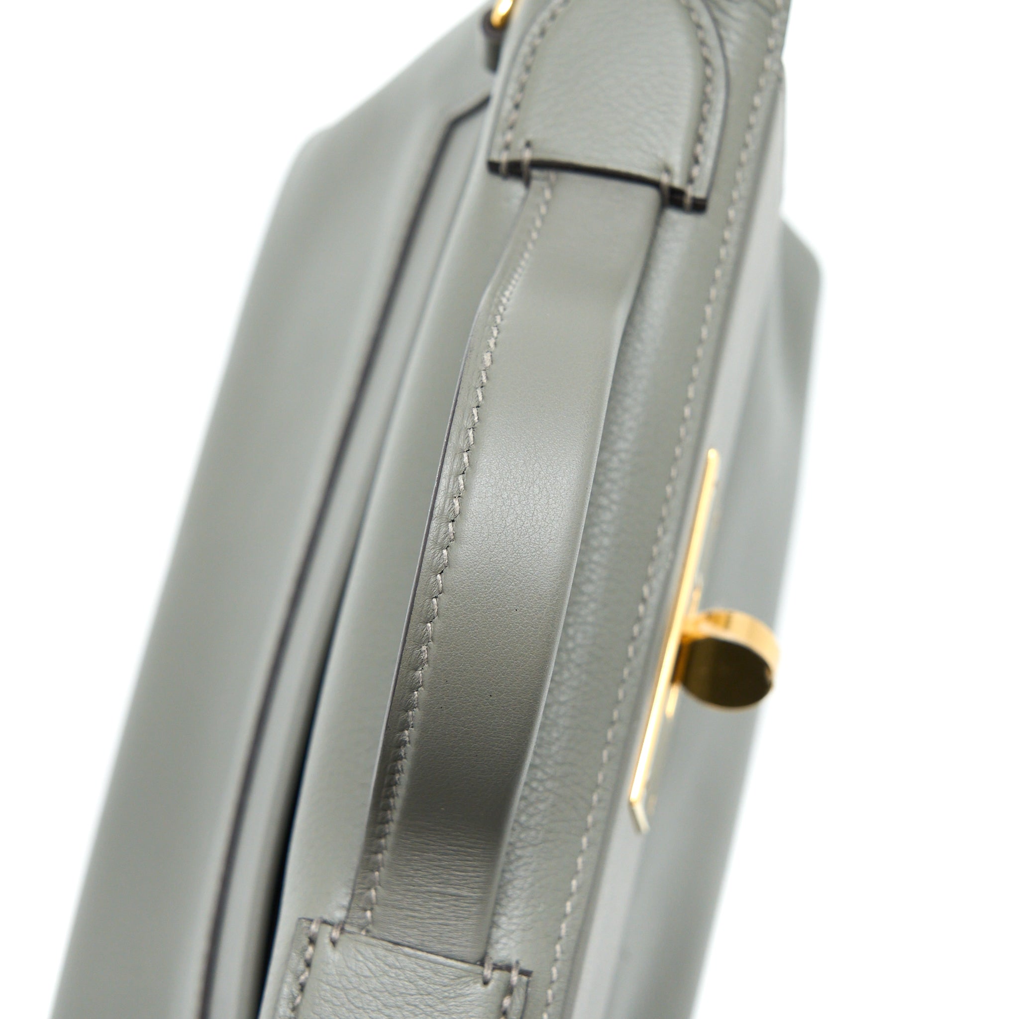 HERMES MINI 24/24 2424 - 21 BAG EVERCOLOR/SWIFT GRIS MEYER GHW