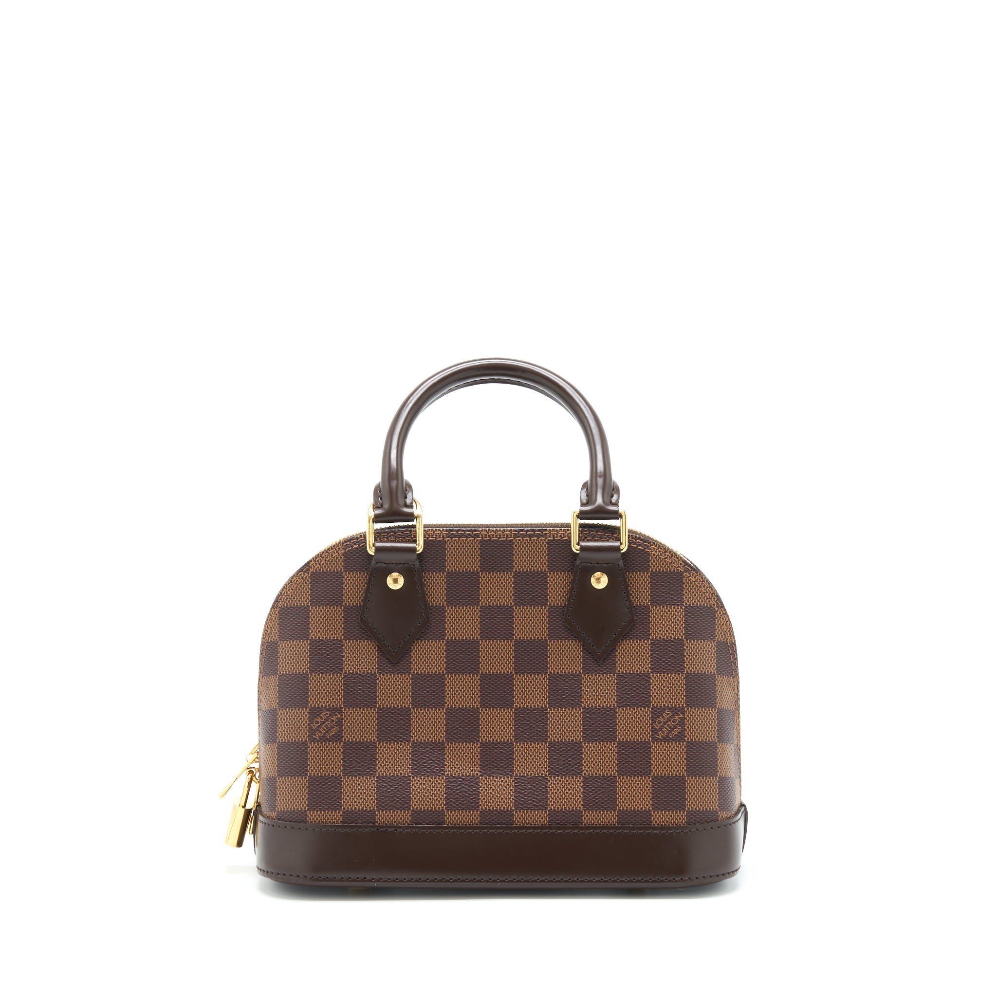 LOUIS VUITTON ALMA BB DAMIER EBENE GHW