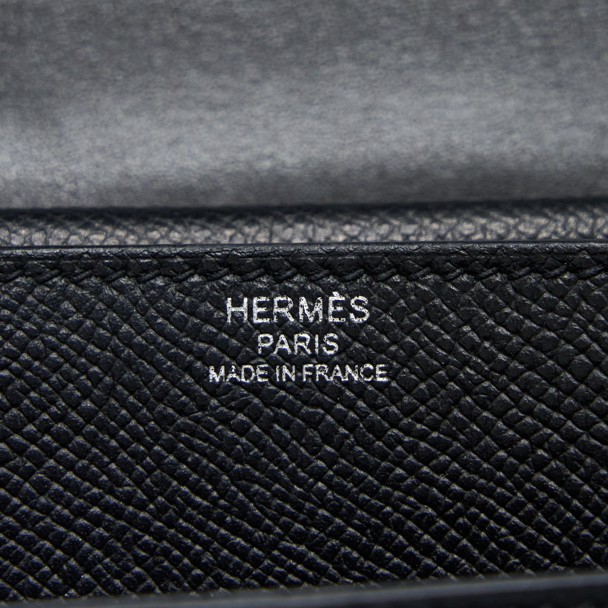 HERMES SAC VERROU 21 EPSOM BLACK SHW
