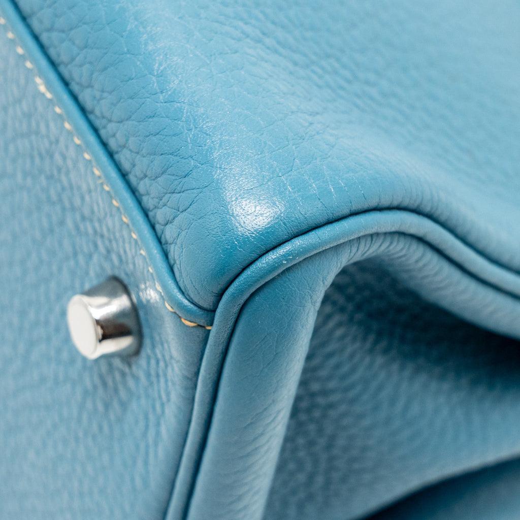 HERMES SHOULDER KELLY CLEMENCE BLUE JEANS SHW
