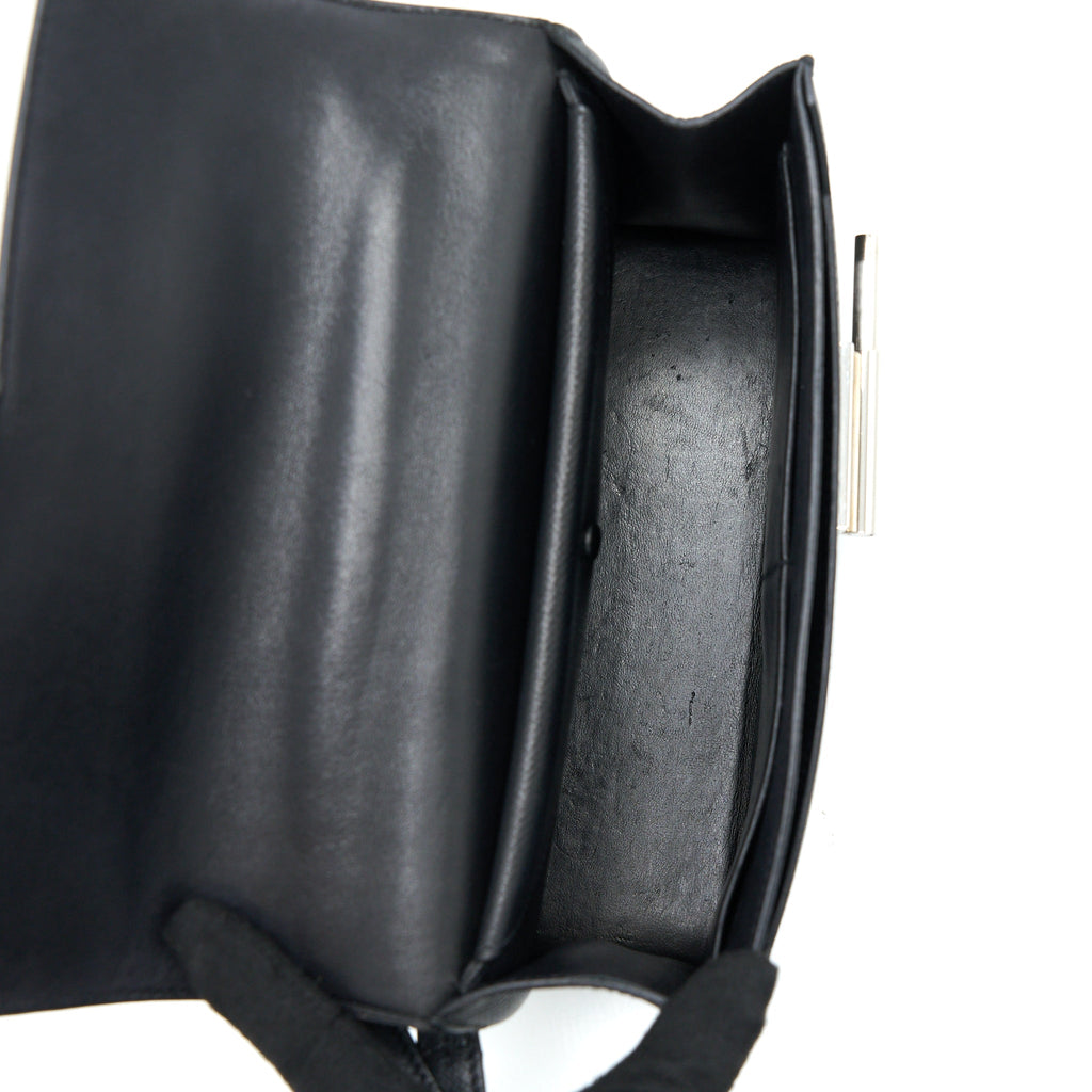HERMES SAC VERROU 21 EPSOM BLACK SHW