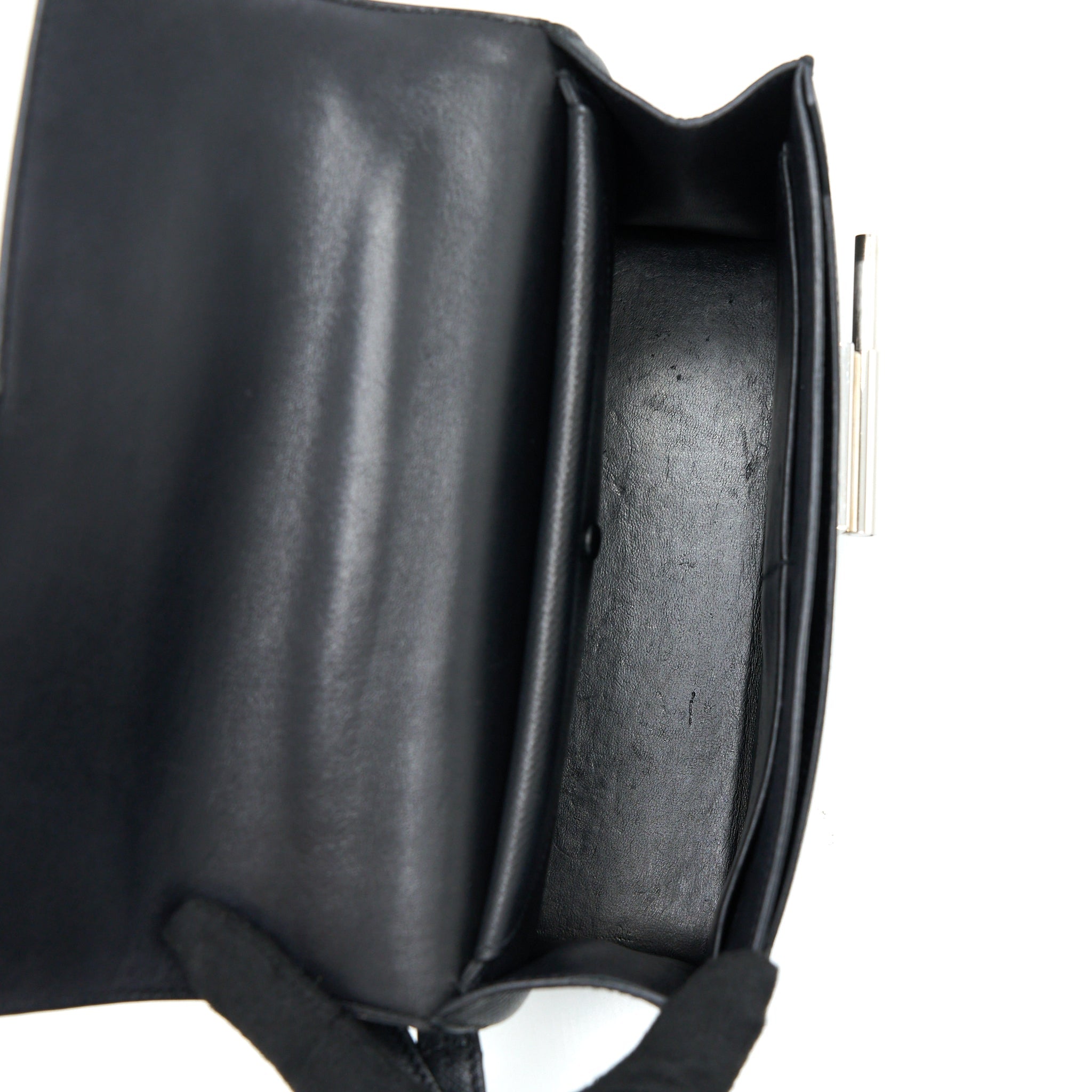 HERMES SAC VERROU 21 EPSOM BLACK SHW