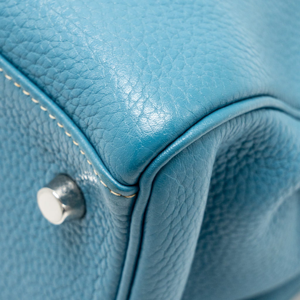 HERMES SHOULDER KELLY CLEMENCE BLUE JEANS SHW