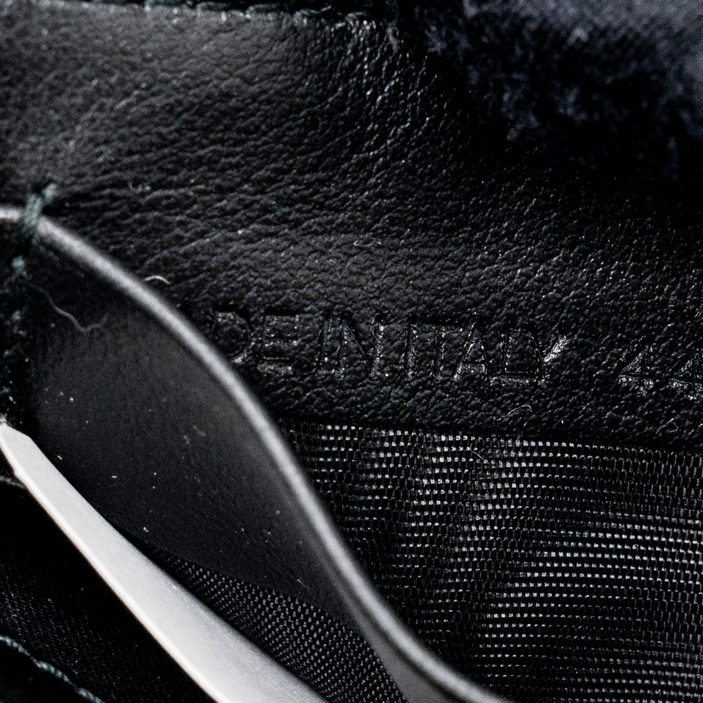 BALENCIAGA LOGO LONG ZIP WALLET CALFSKIN BLACK SHW