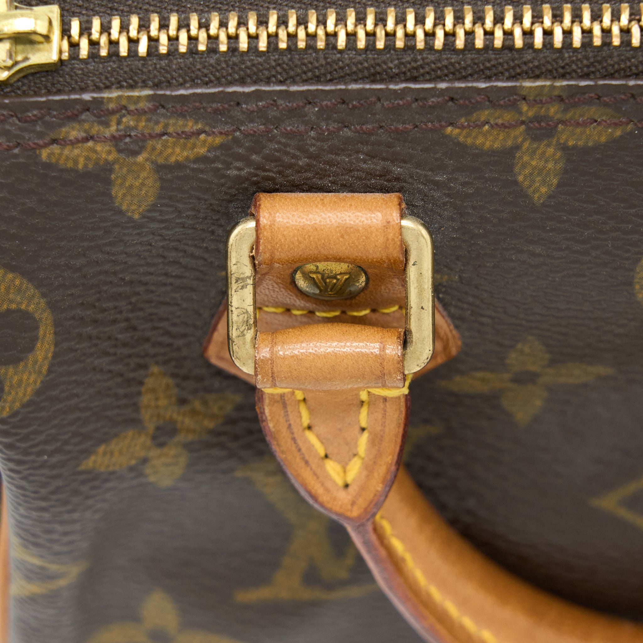 LOUIS VUITTON VINTAGE NANO SPEEDY MONOGRAM CANVAS GHW