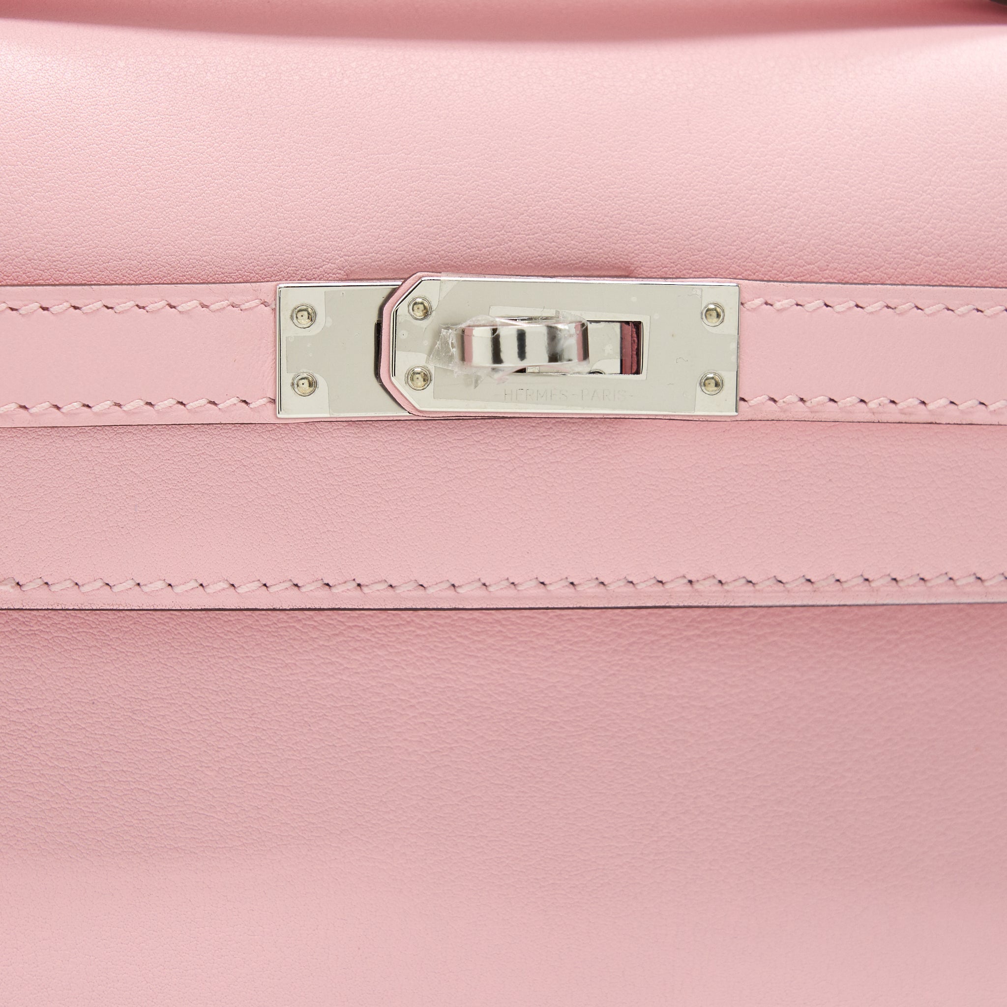 HERMES KELLY POCHETTE SWIFT 3Q ROSE SAKURA SHW