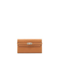 HERMES KELLY LONG WALLET EPSOM GOLD SHW