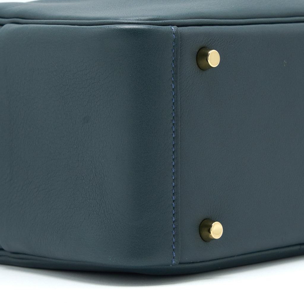 HERMES MINI LINDY SWIFT V0 VERT ROUSSEAU GHW