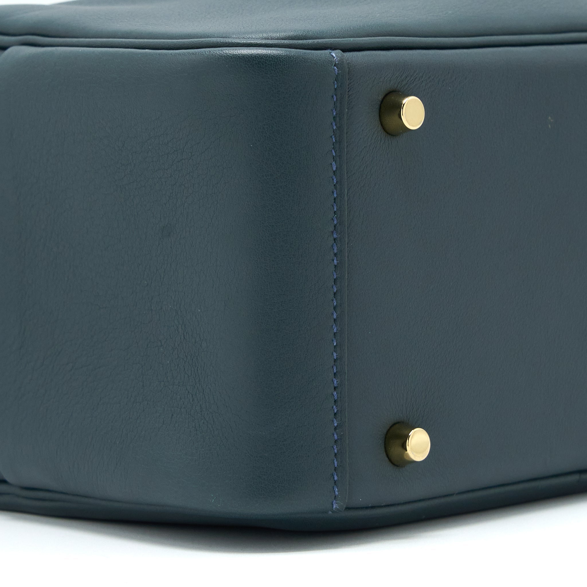 HERMES MINI LINDY SWIFT V0 VERT ROUSSEAU GHW