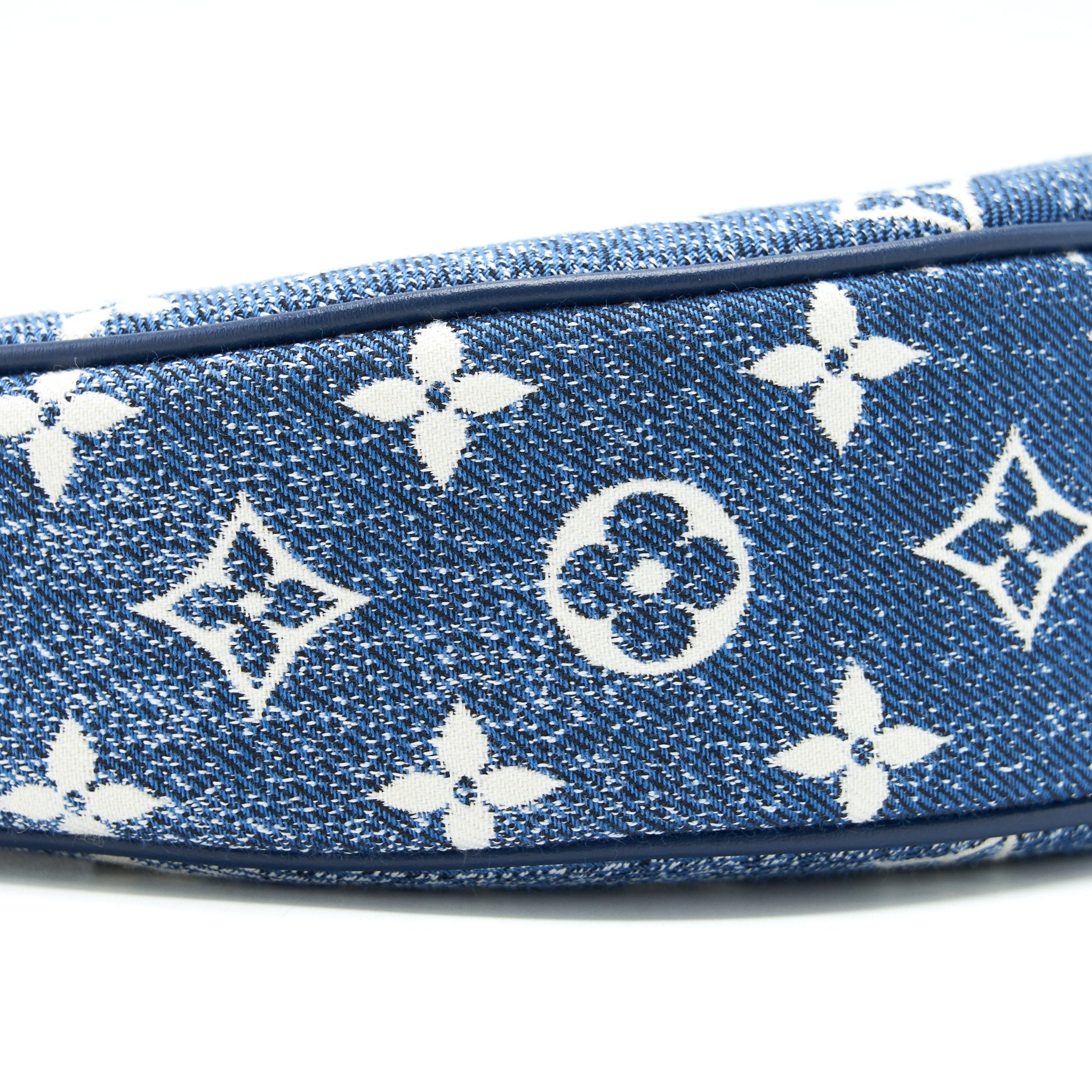 LOUIS VUITTON LOOP BAG DENIM BLUE GHW