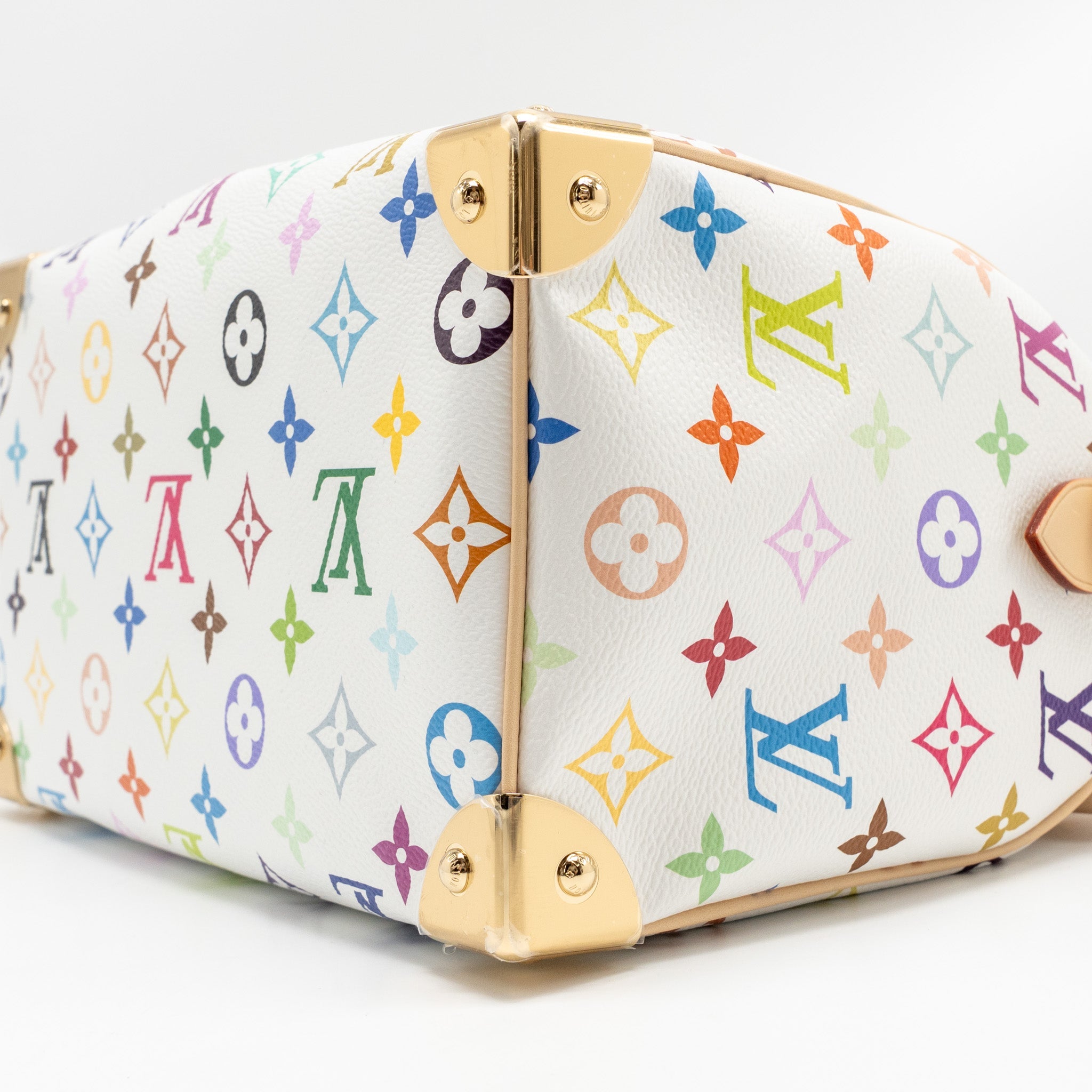 LOUIS VUITTON LV X TM SPEEDY BANDOULIÈRE 25 MONOGRAM CANVAS WHITE/ MULTICOLOUR GHW