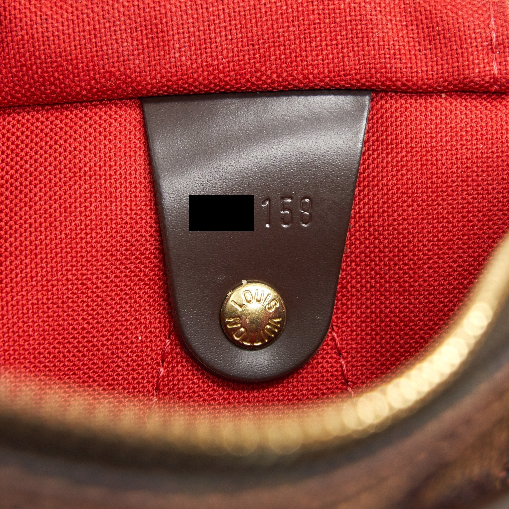LOUIS VUITTON SPEEDY 25 DAMIER EBENE WITH STRAP