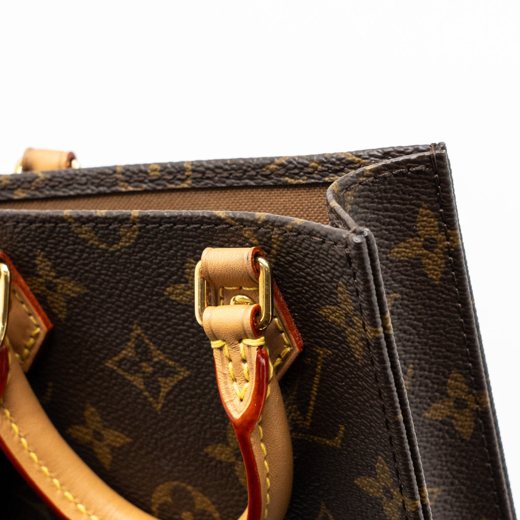 LOUIS VUITTON PETIT SAC PLAT MONOGRAM CANVAS GHW