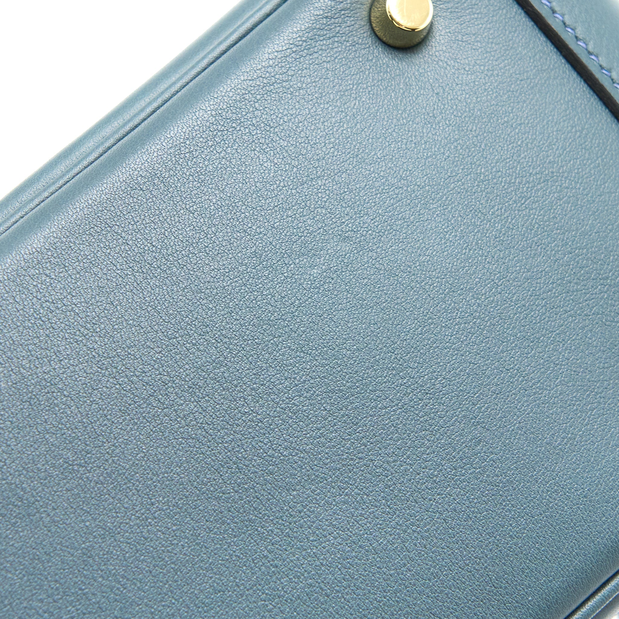 HERMES MINI LINDY SWIFT V0 VERT ROUSSEAU GHW