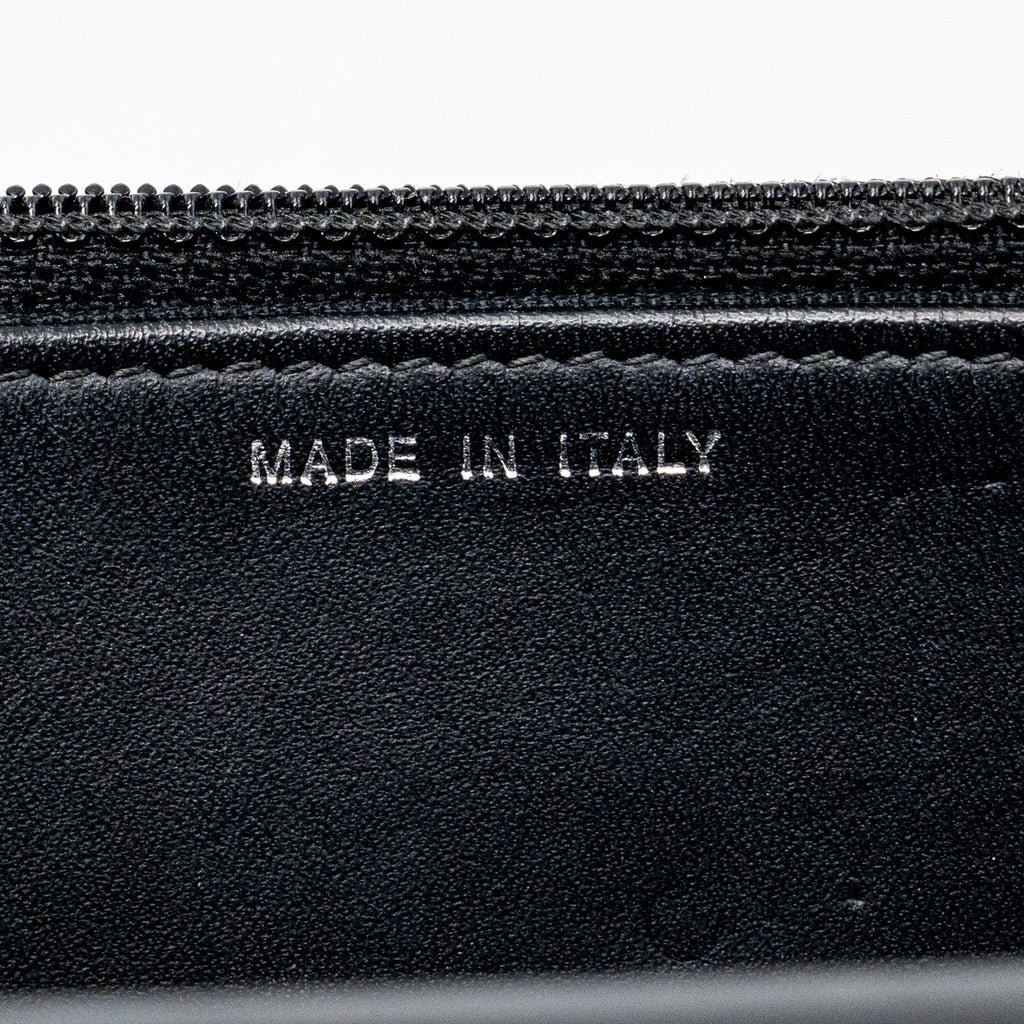 CHANEL 2.55 REISSUE LUCKY CHARMS WALLET ON CHAIN AGED CALFSKIN BLACK RUTHENIUM HARDWARE