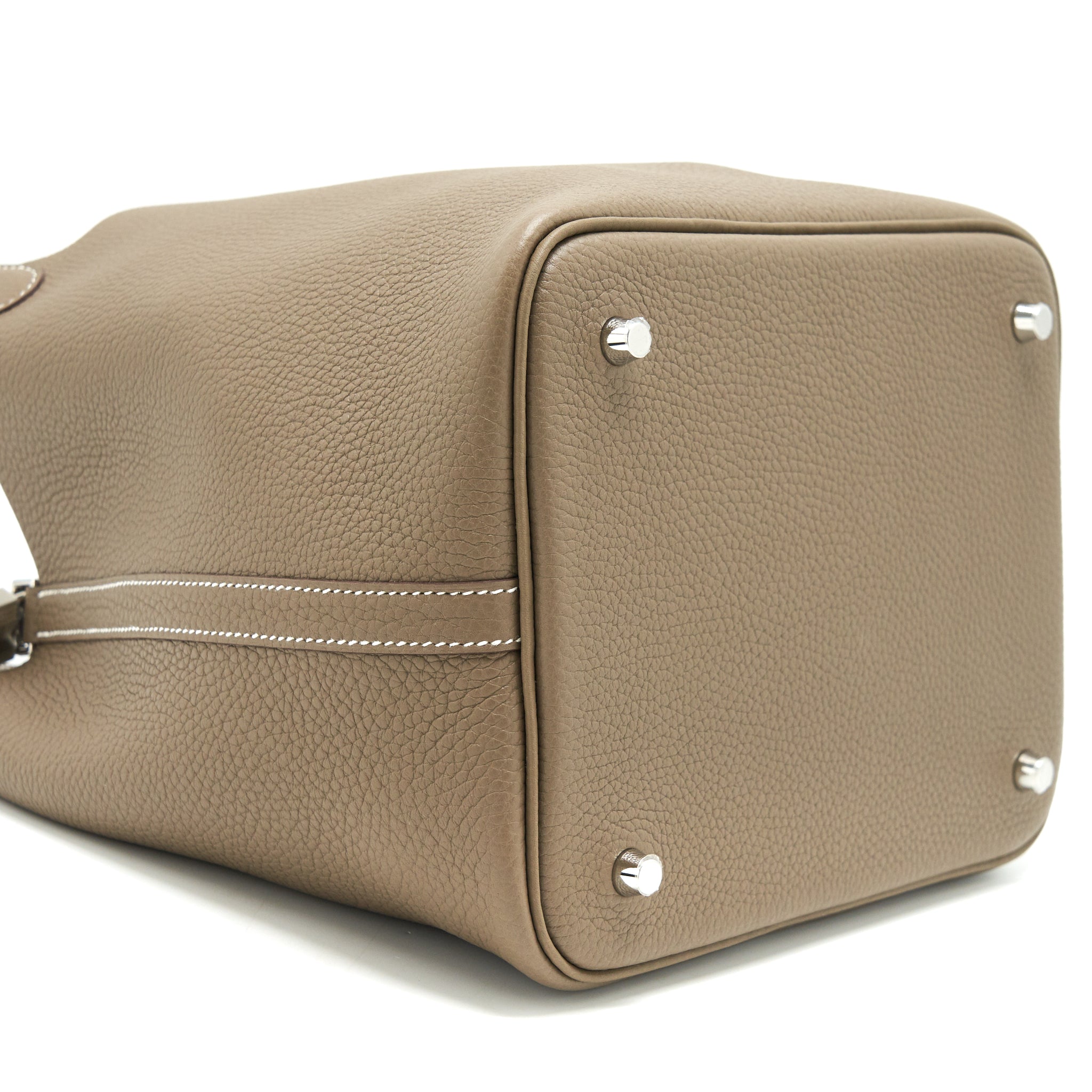 HERMES PICOTIN 22 LOCK BAG ETOUPE SHW