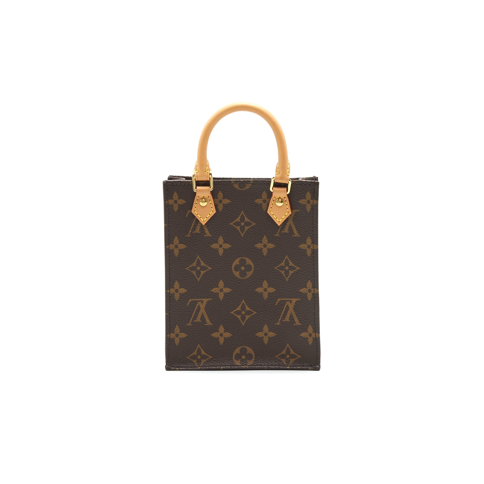 LOUIS VUITTON PETIT SAC PLAT MONOGRAM CANVAS