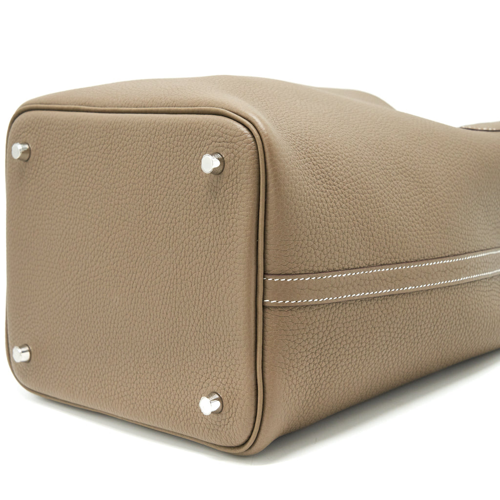 HERMES PICOTIN 22 LOCK BAG ETOUPE SHW