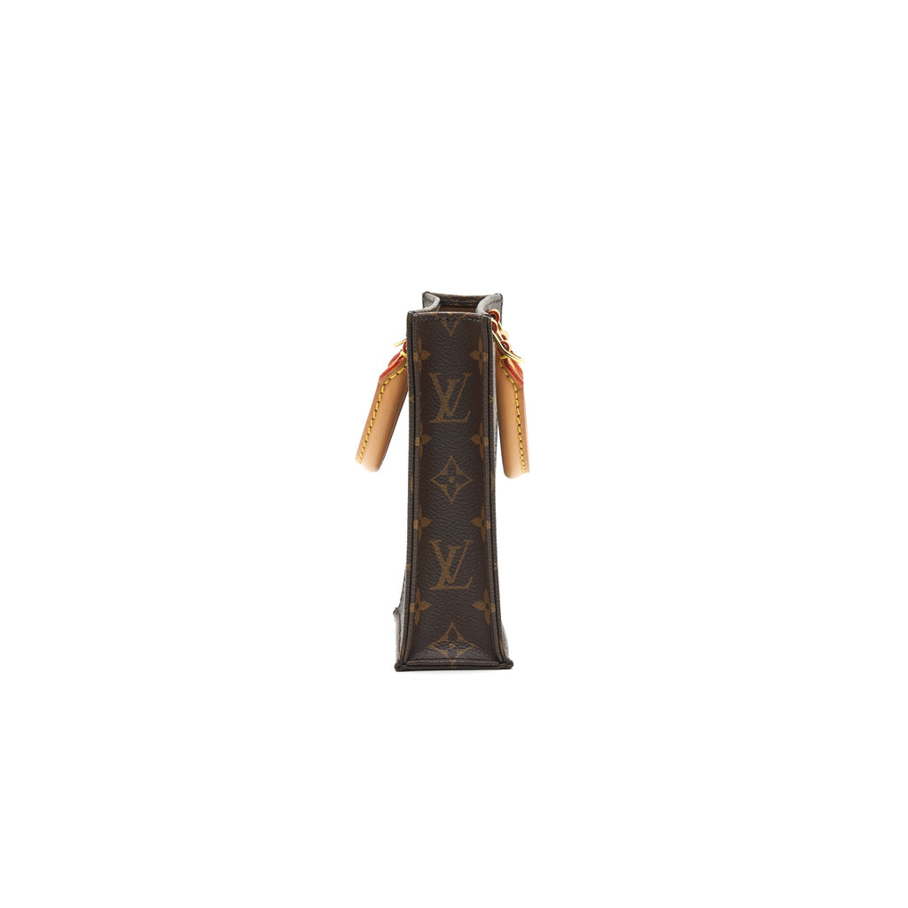 LOUIS VUITTON PETIT SAC PLAT MONOGRAM CANVAS