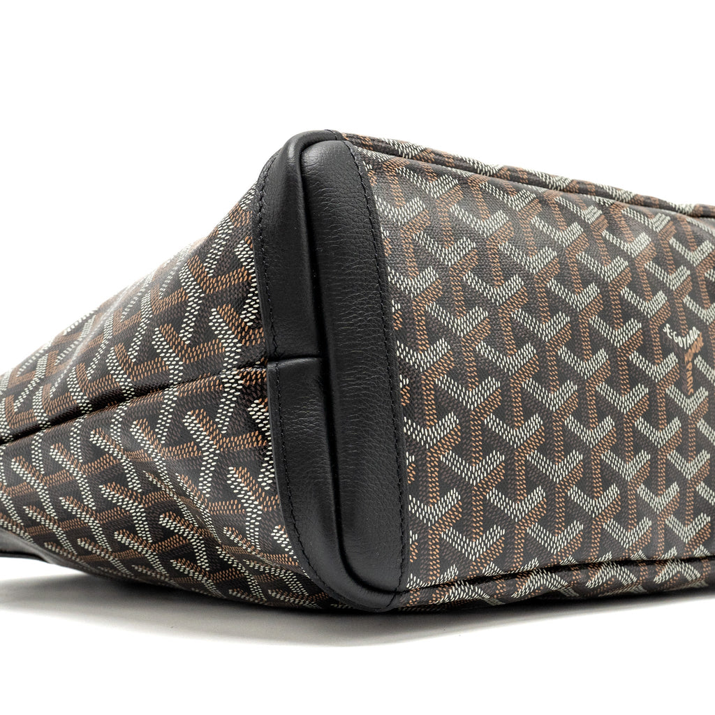 GOYARD ARTOIS PM TOTE BAG GOYARDLINE CANVAS BLACK SHW
