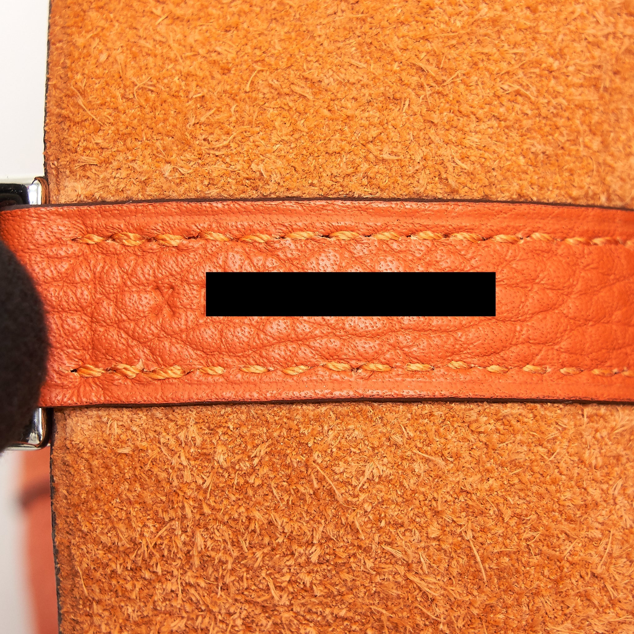 HERMES PICOTIN 18 LOCK BAG ORANGE SHW