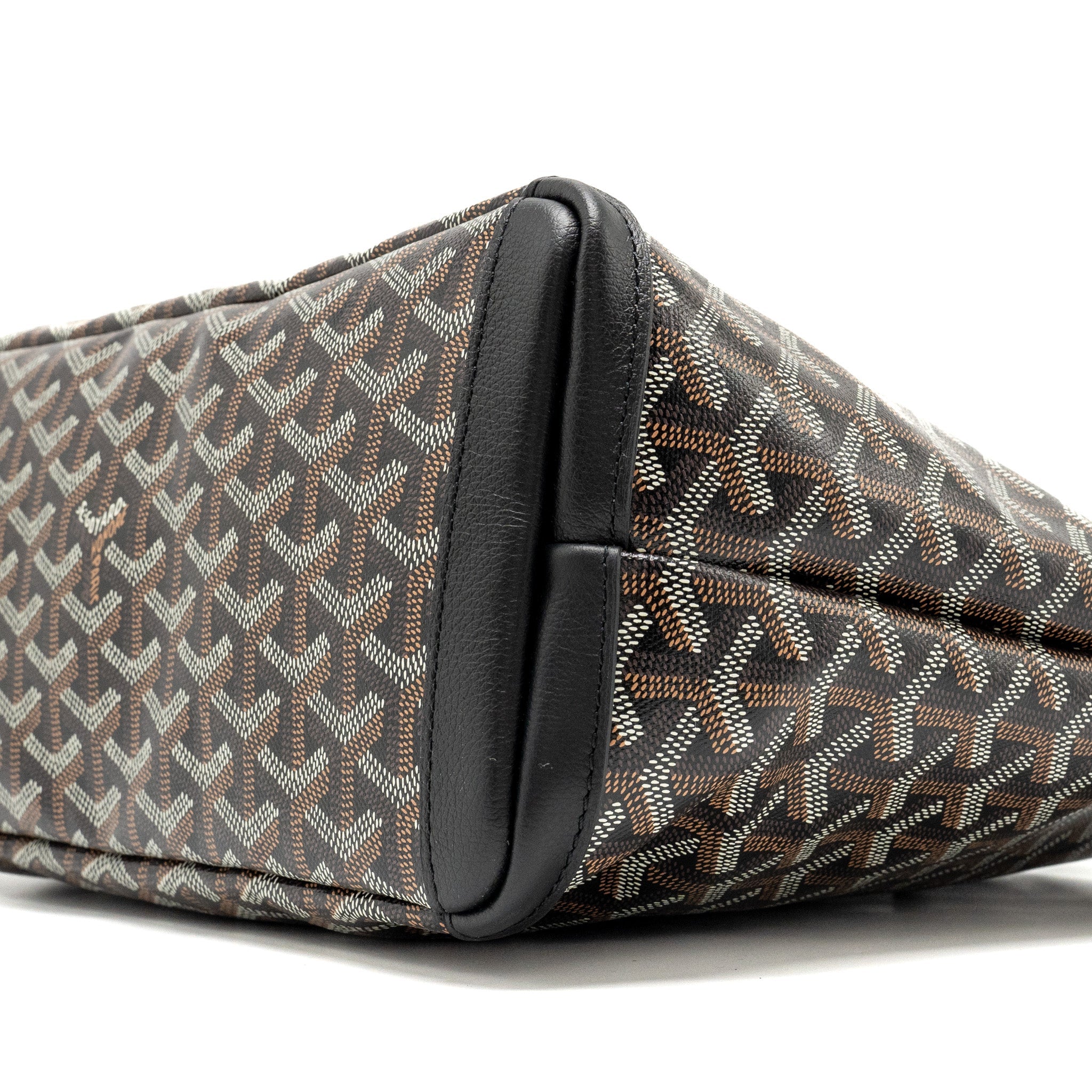GOYARD ARTOIS PM TOTE BAG GOYARDLINE CANVAS BLACK SHW