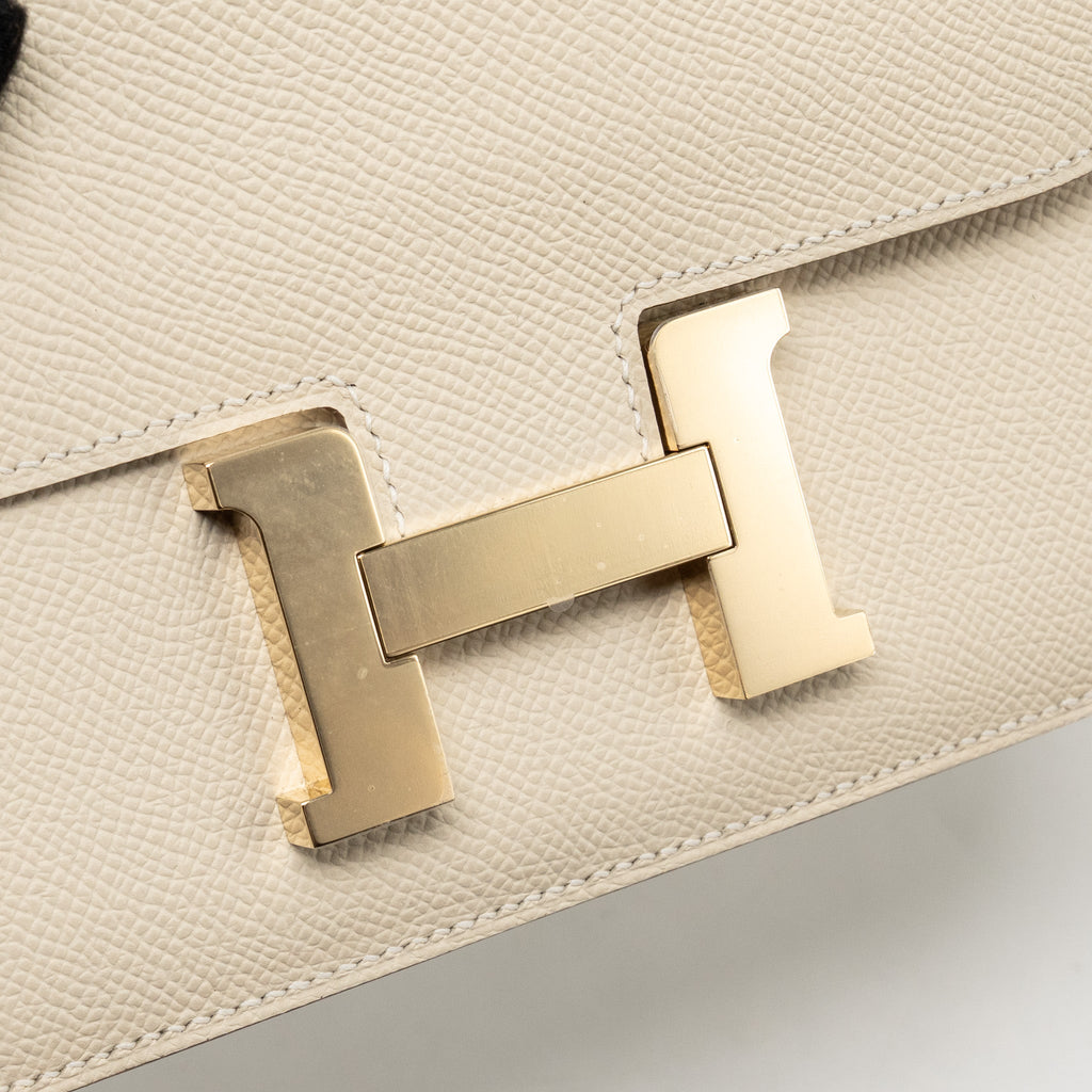 HERMES MINI CONSTANCE EPSOM CRAIE LGHW