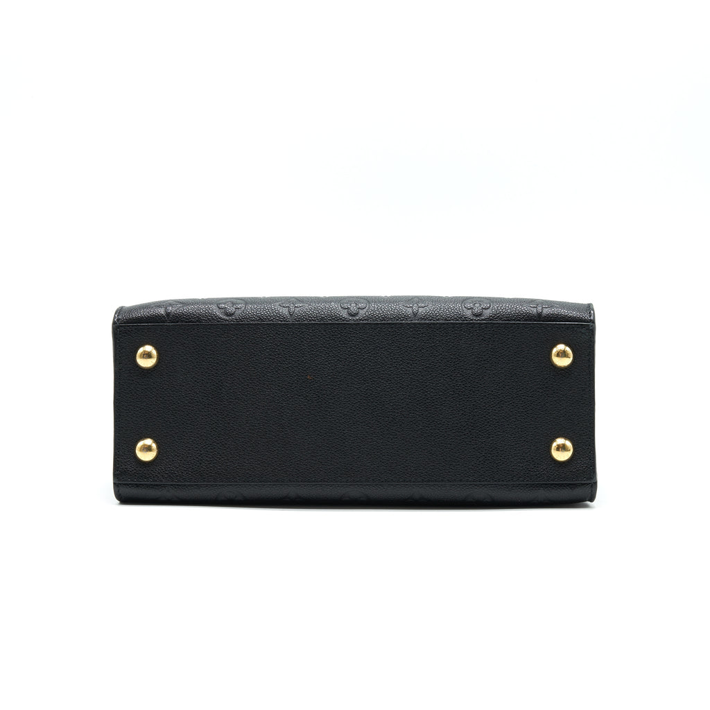 LOUIS VUITTON MONOGRAM EMPREINTE PONT NEUF MM NOIR