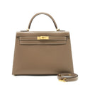 HERMES KELLY 32 SELLIER EPSOM ETOUPE GHW