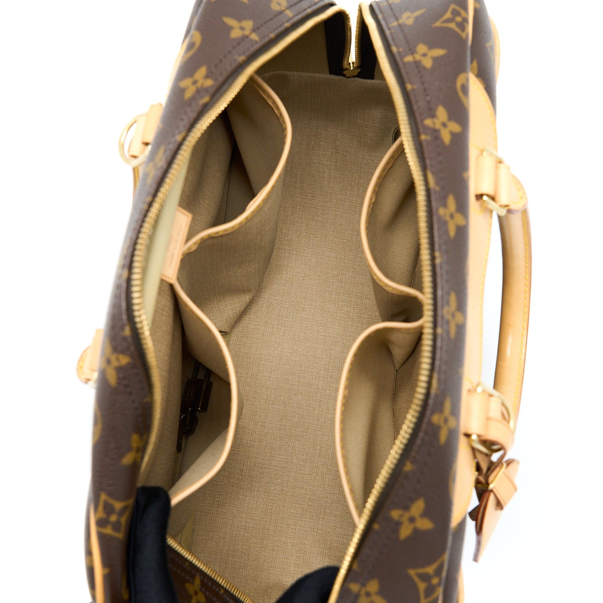 LOUIS VUITTON DEAUVILLE BAG MONOGRAM CANVAS GHW