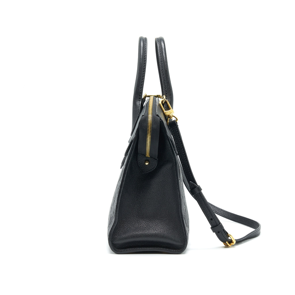 LOUIS VUITTON MONOGRAM EMPREINTE PONT NEUF MM NOIR