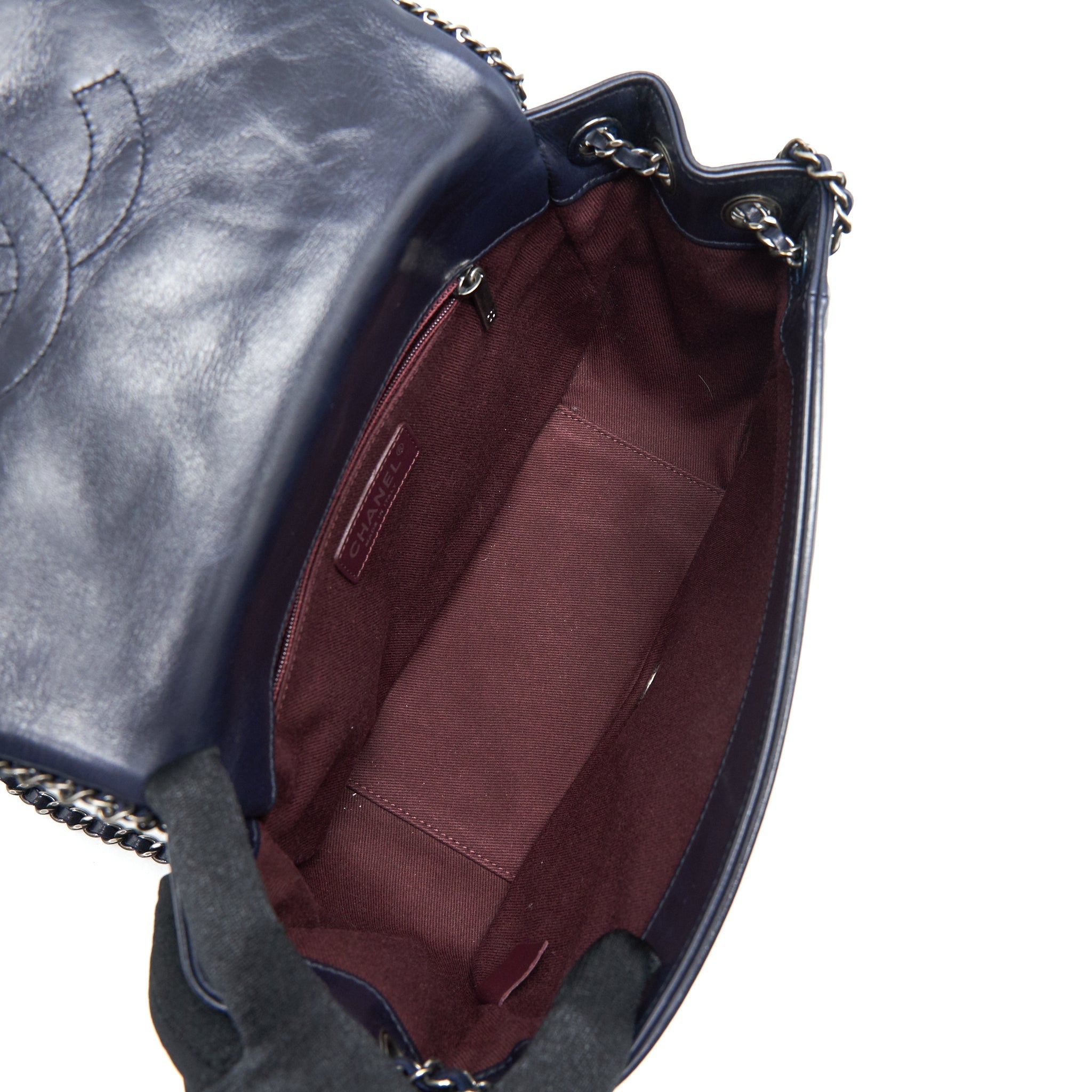 CHANEL QUILTED CALFSKIN FLAP SHOULDER BAG