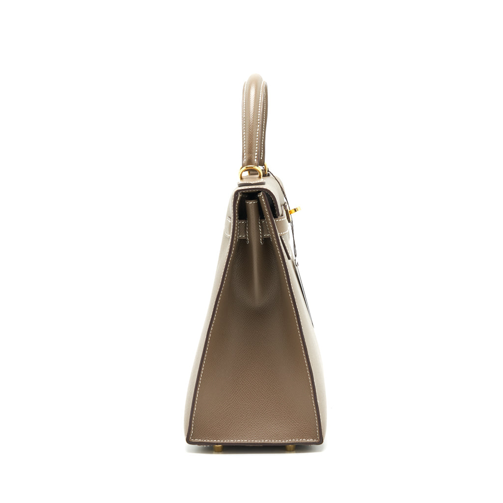 HERMES KELLY 32 SELLIER EPSOM ETOUPE GHW