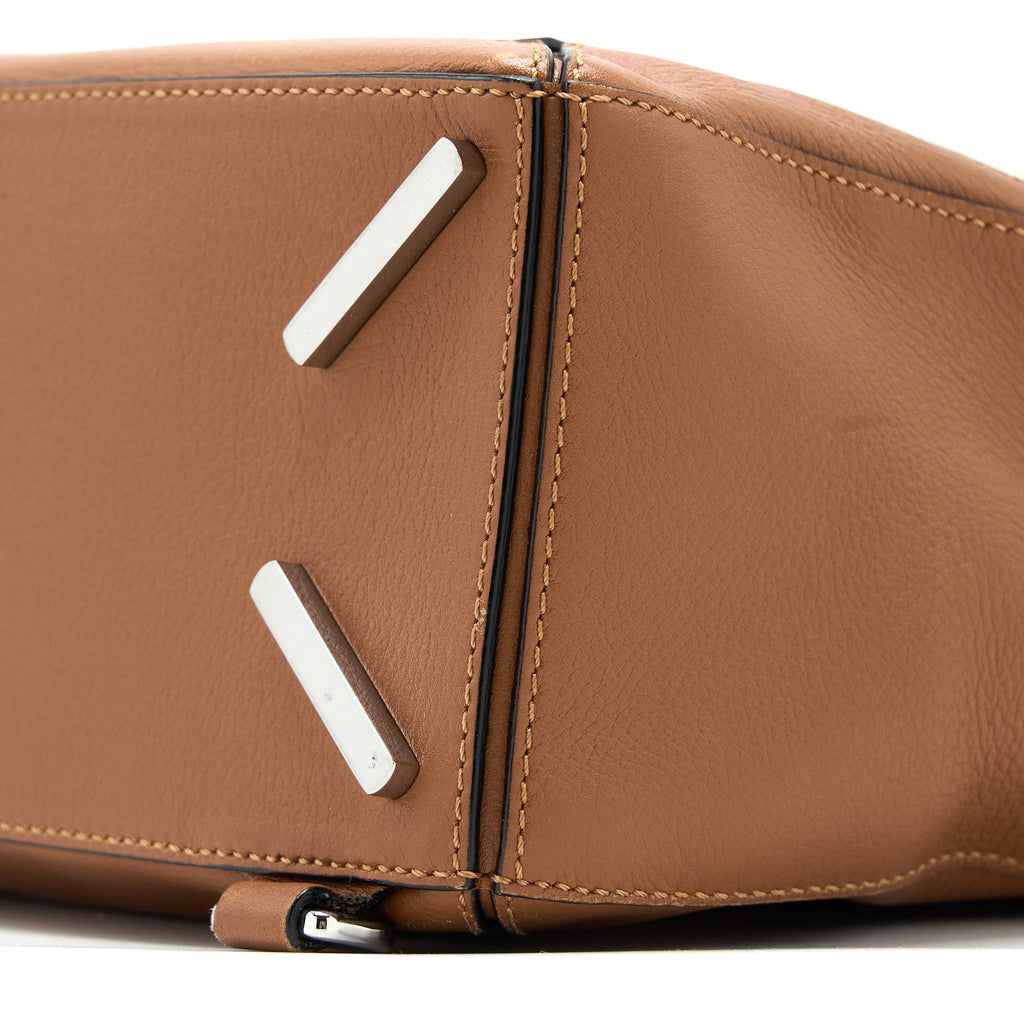 LOEWE SMALL PUZZLE BAG CALFSKIN CARAMEL SHW