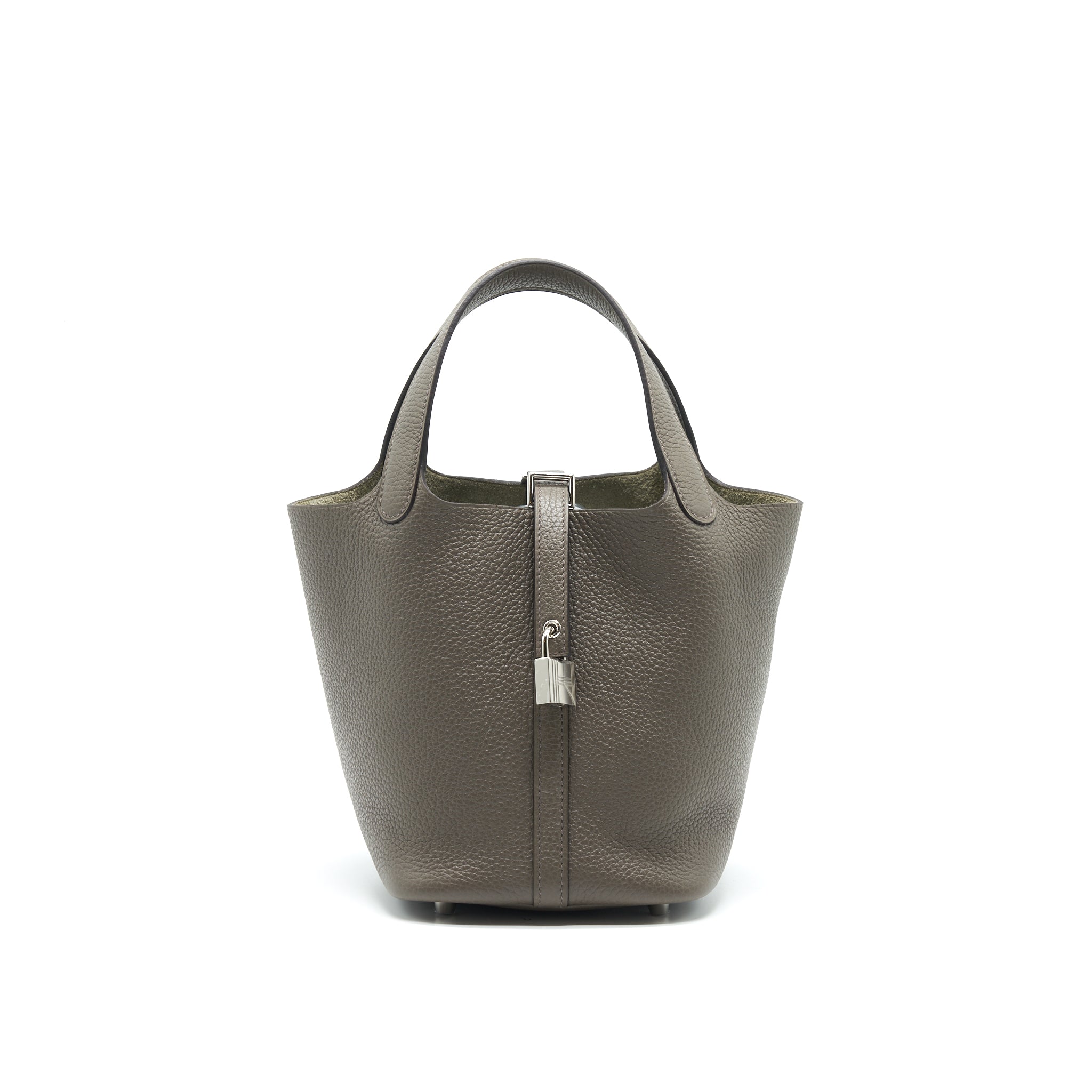 HERMES PICOTIN 18 GRIS ETAIN SHW