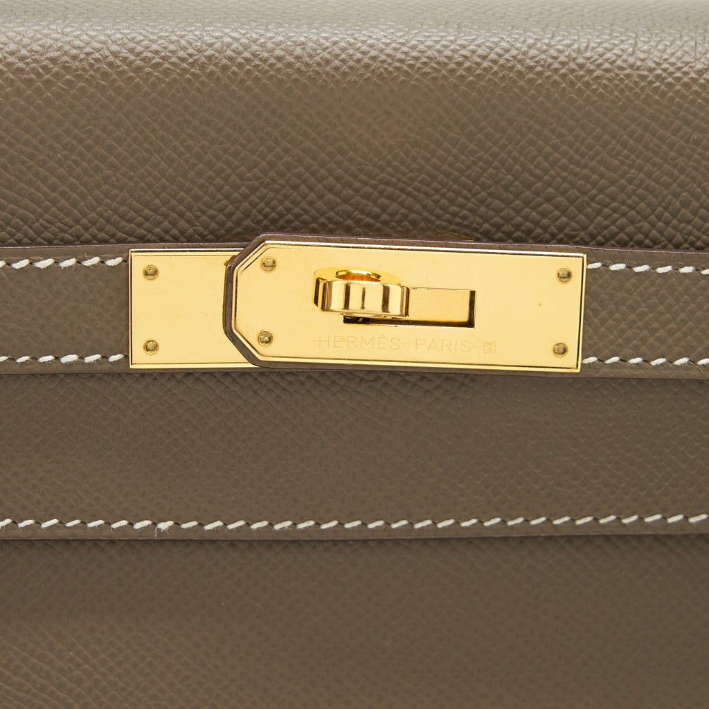 HERMES KELLY 32 SELLIER EPSOM ETOUPE GHW
