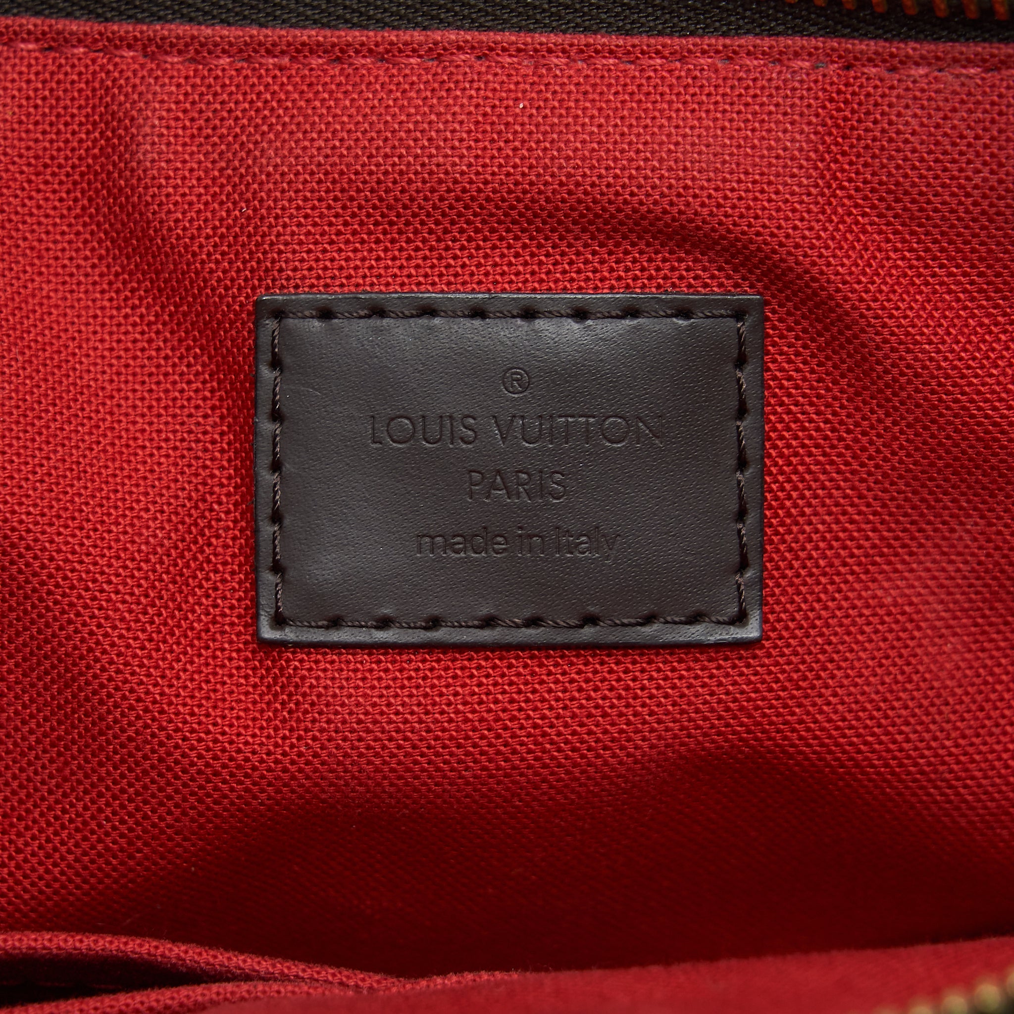 LOUIS VUITTON SIENA MM SHOULDER BAG DAMIER EBENE GHW