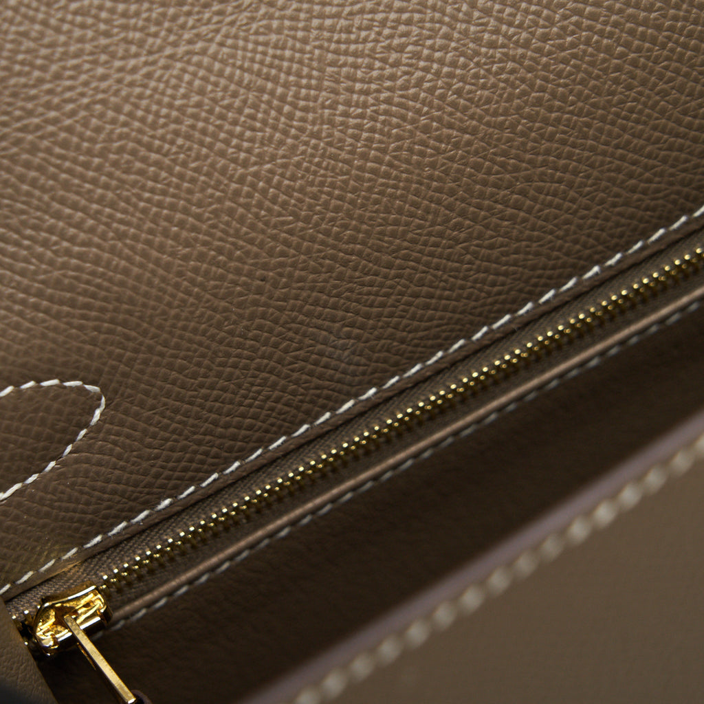 HERMES KELLY 32 SELLIER EPSOM ETOUPE GHW