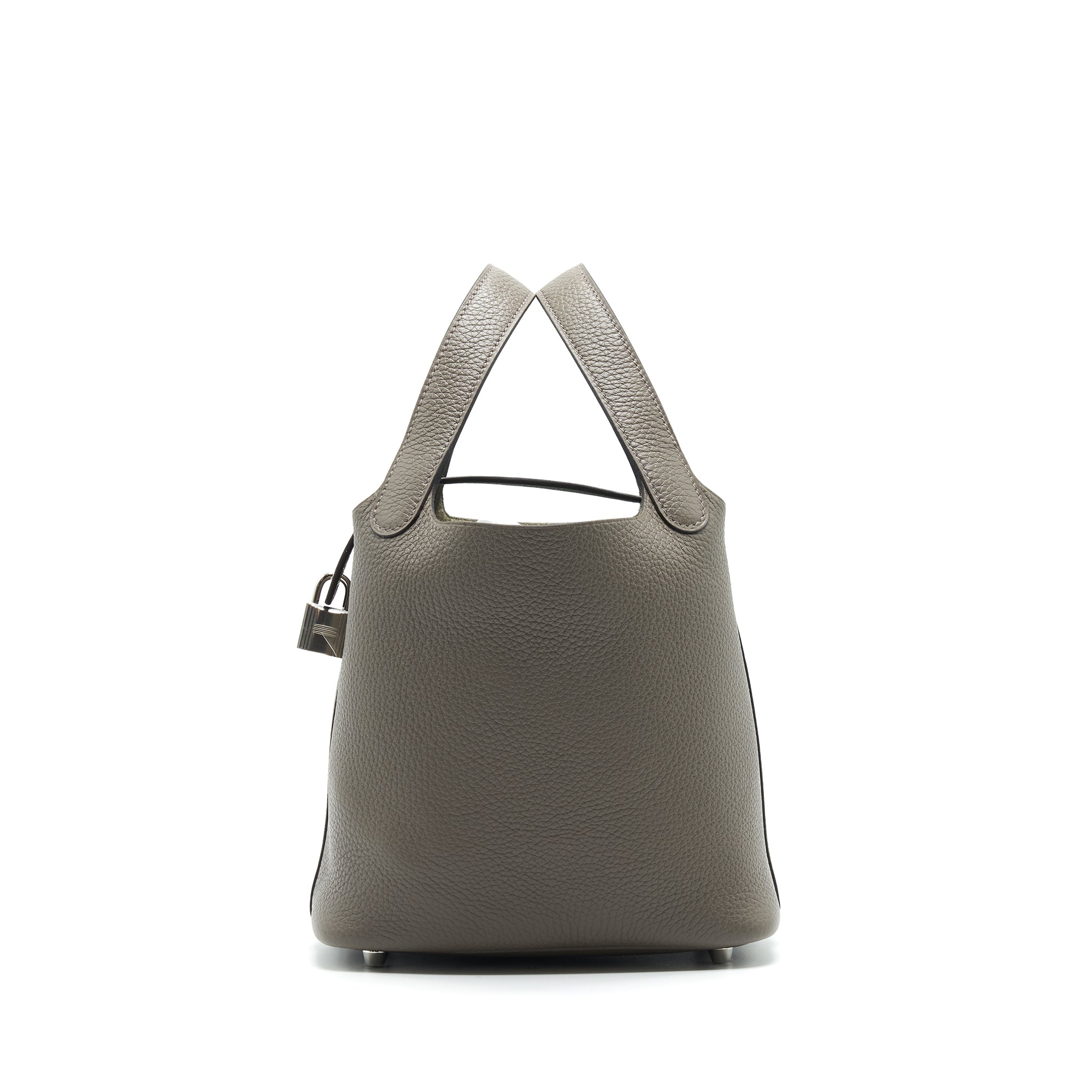 HERMES PICOTIN 18 GRIS ETAIN SHW