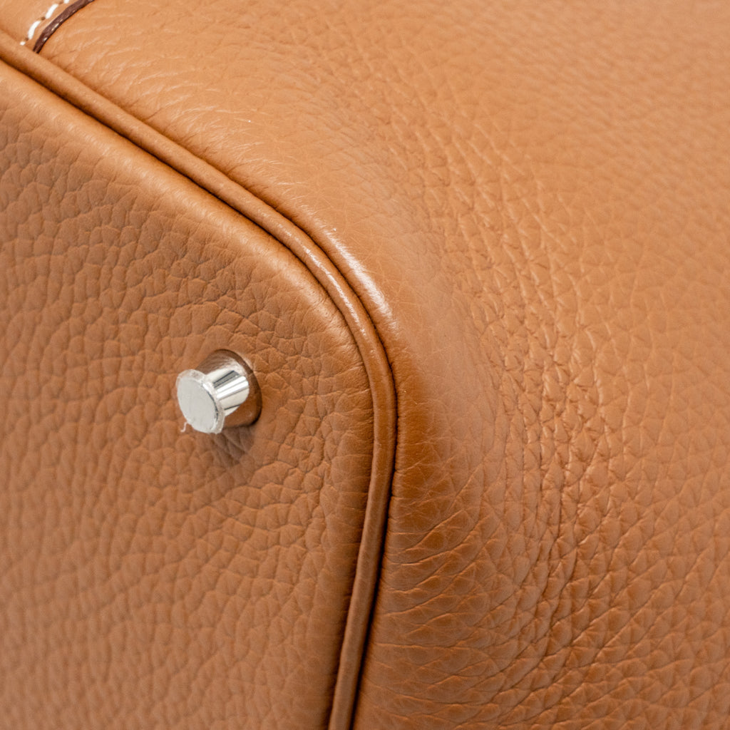 HERMES PICOTIN 22 LOCK BAG CLEMENCE GOLD SHW