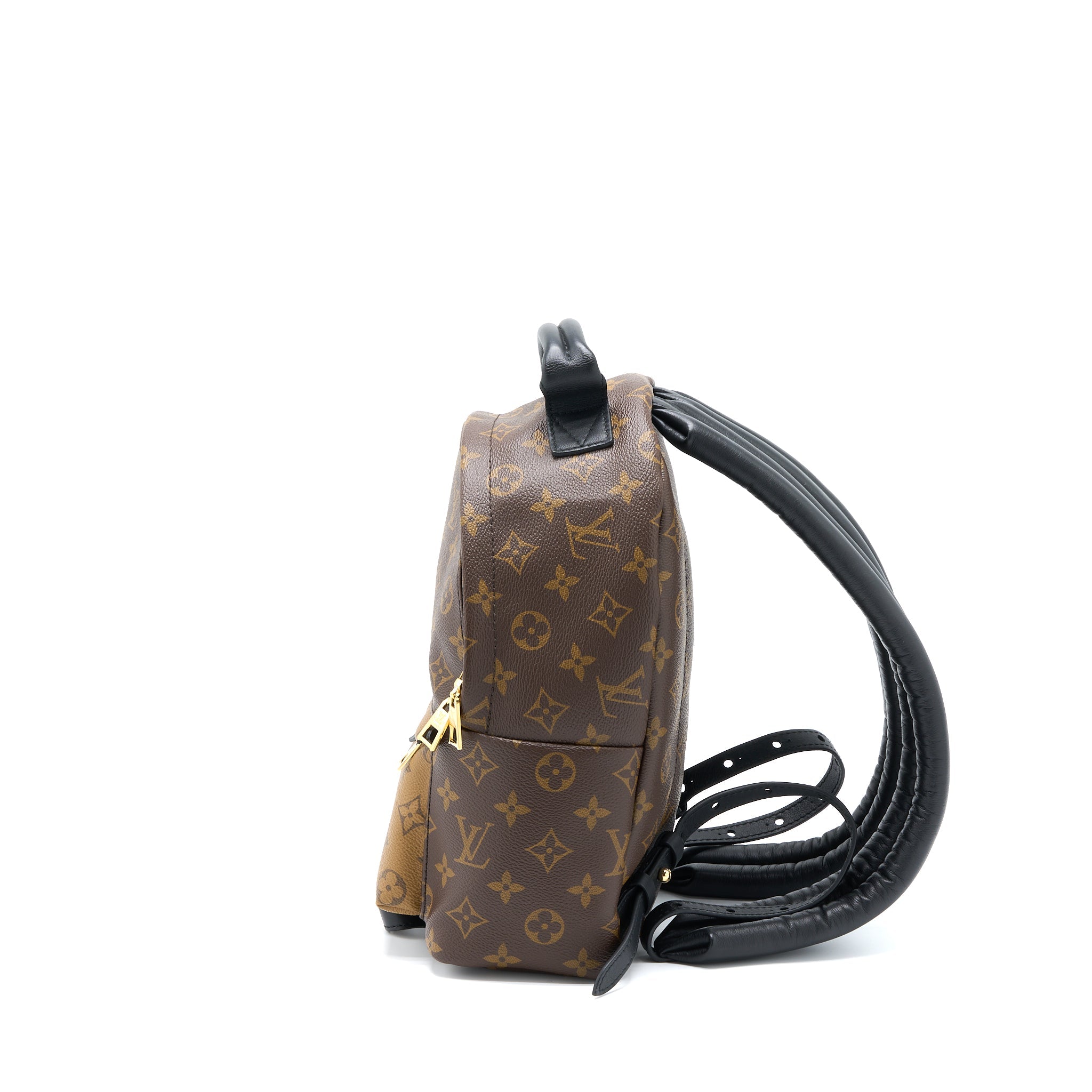 LOUIS VUITTON PALM SPRING BACKPACK PM MONOGRAM REVERSE CANVAS GHW