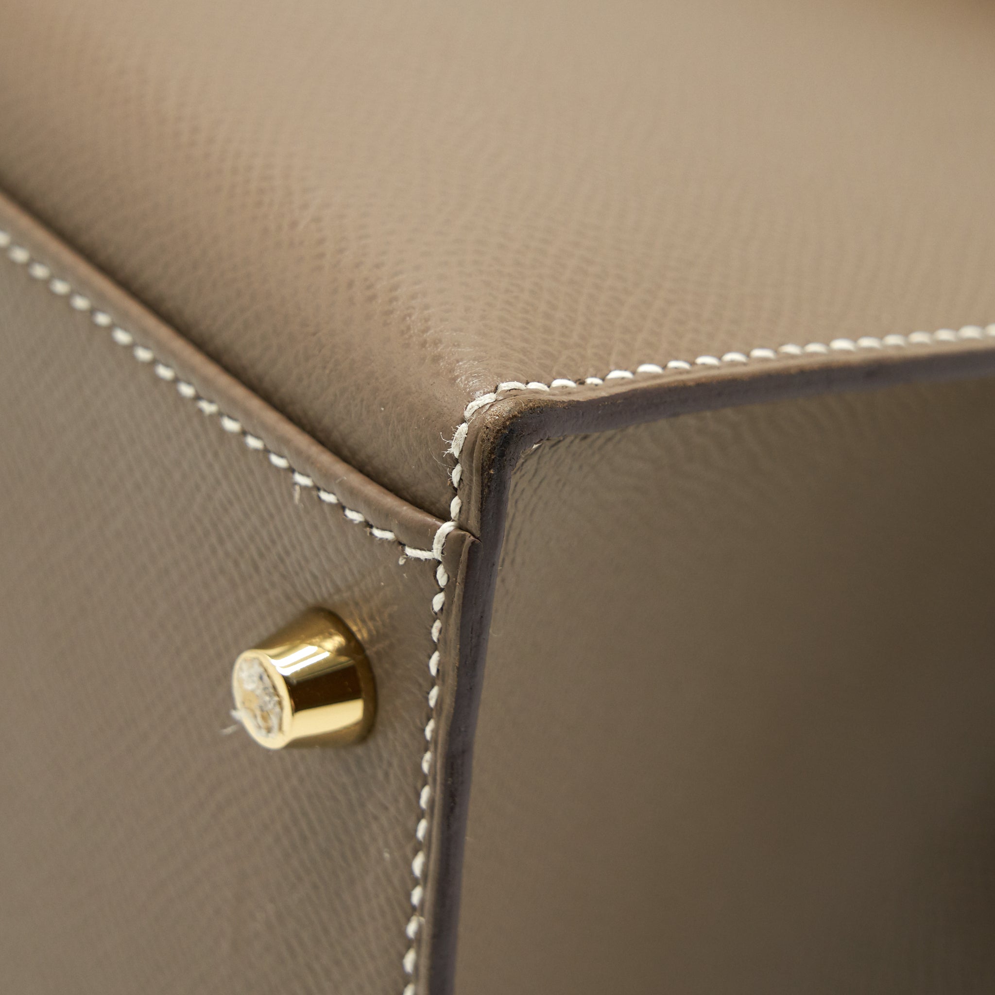 HERMES KELLY 32 SELLIER EPSOM ETOUPE GHW