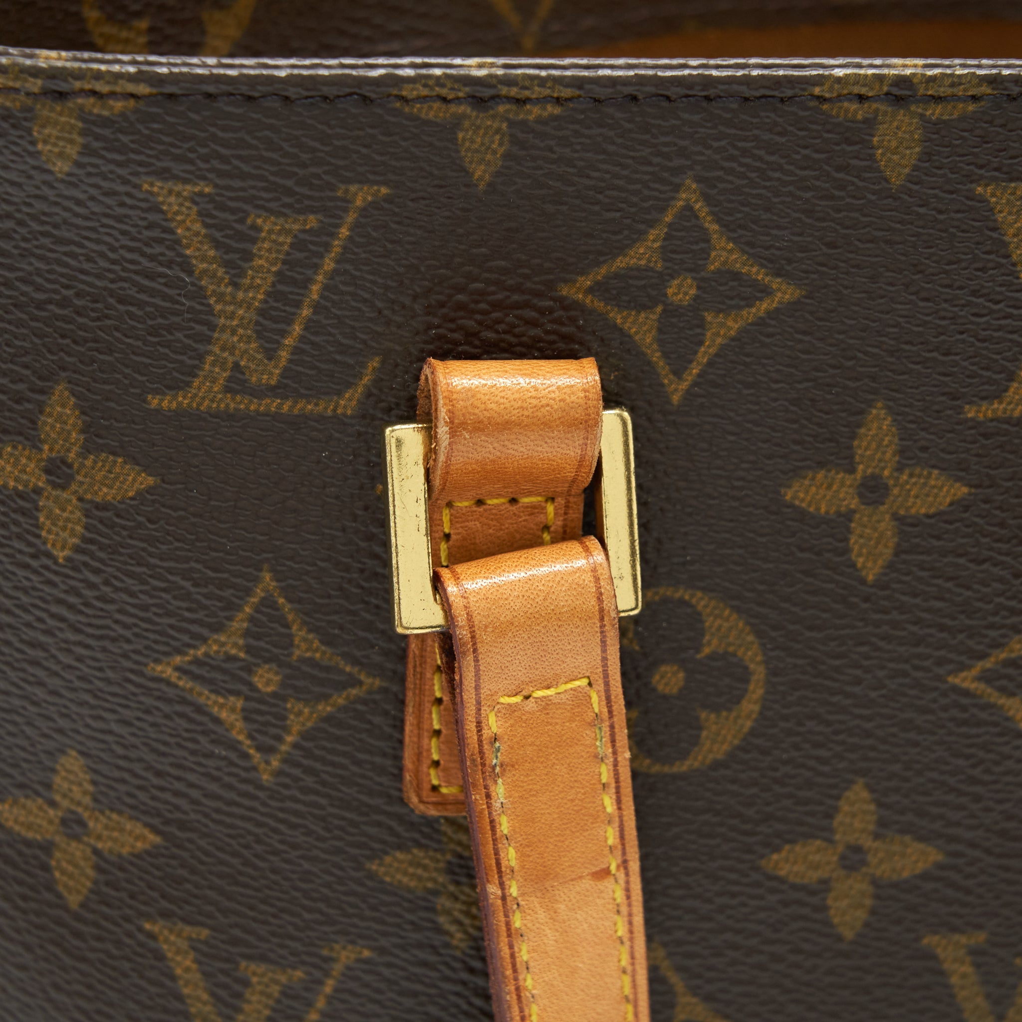 LOUIS VUITTON VINTAGE VIVIAN TOTE BAG MONOGRAM CANVAS GHW